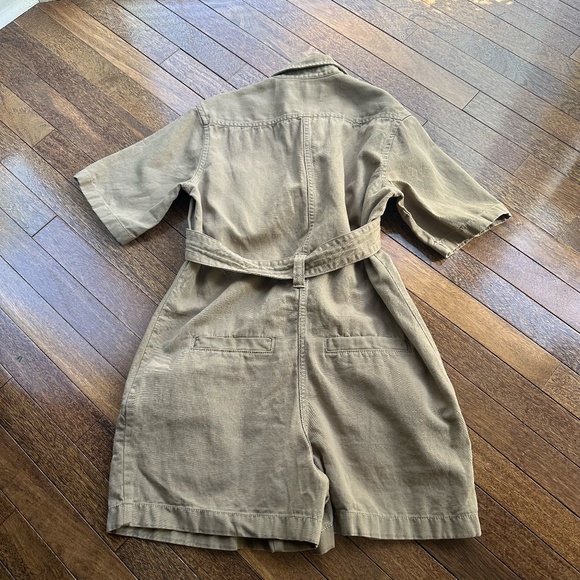 Converse Utility Romper W/ Removable Belt (sz 2) - Picture 7 of 9